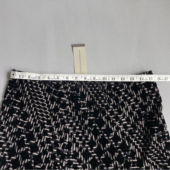 Josephine Chaus NWT Silk Blend Black Midi Skirt Women’s Size 10 - Picture 7 of 7